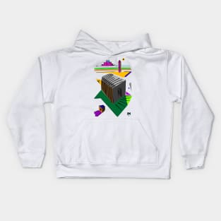 construction area Kids Hoodie